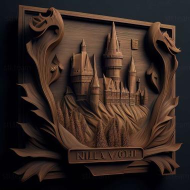 3D model Hogwarts Legacy game (STL)
